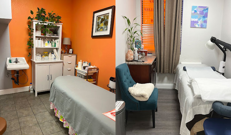 exam room of Eternal Health & Wellness Acupuncture Center